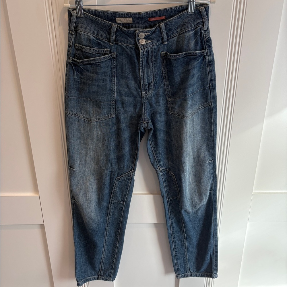 Pilcro Blue Ankle Jeans